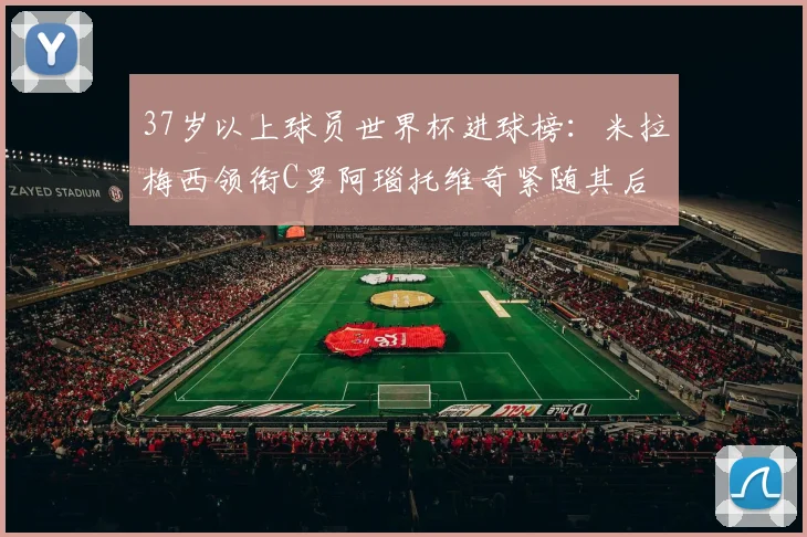 37岁以上球员世界杯进球榜：米拉梅西领衔C罗阿瑙托维奇紧随其后